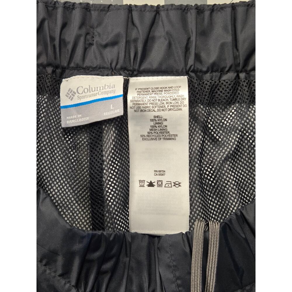 Columbia Men's Rain Pants Size Large Black - Picture 2 of 7